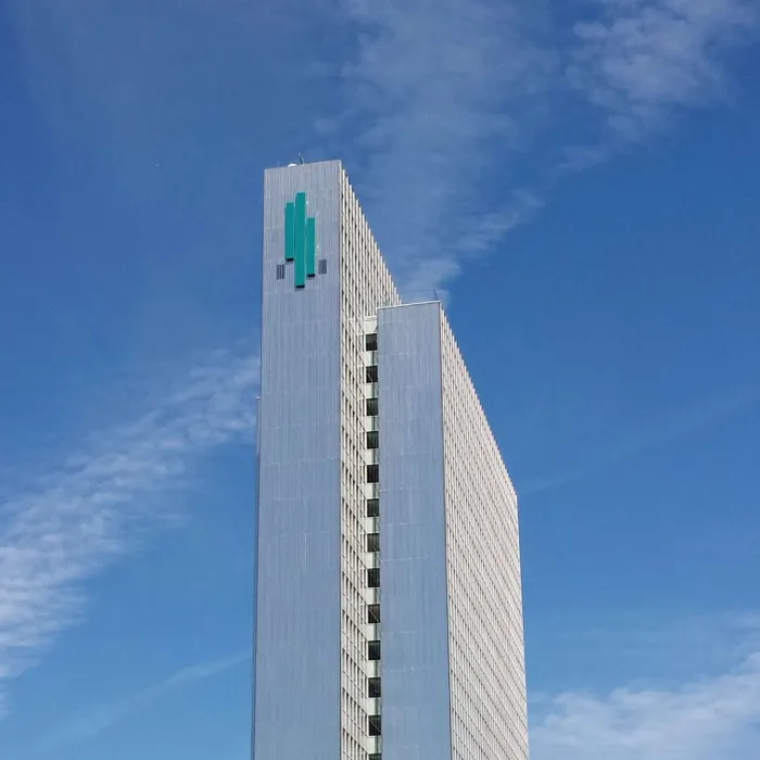 Architectural view in Düsseldorf