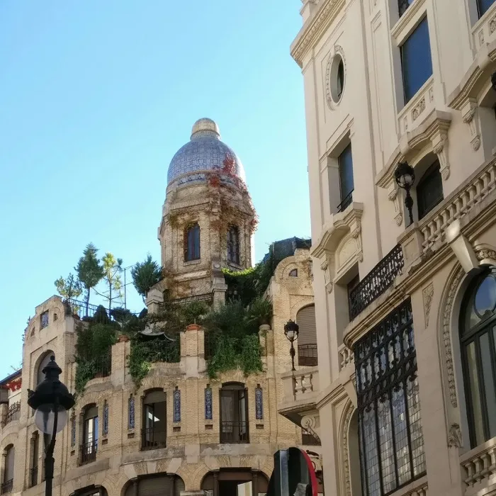 Another architectural view in Madrid